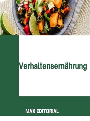 cover image of Verhaltensernährung